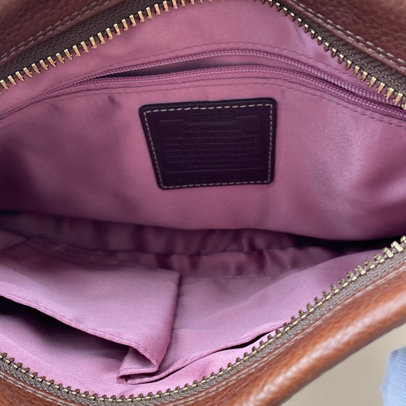 Coach brown leather shoulder bag, excellent condition - Picture 3 of 3